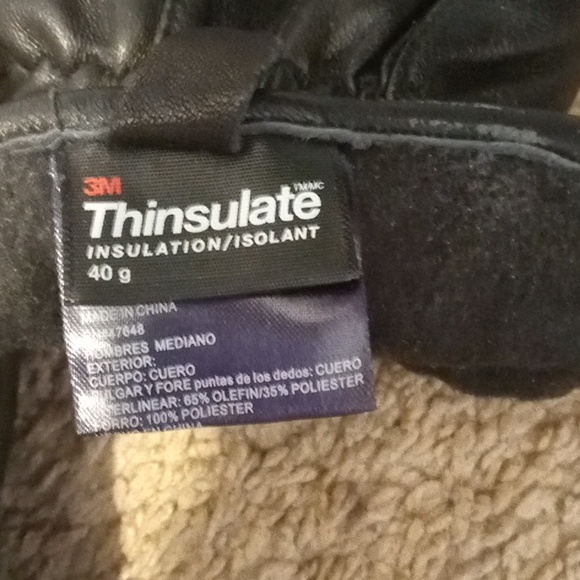 Men’s Claiborne very dark brown Lambskin Leather Jacket - Picture 14 of 15